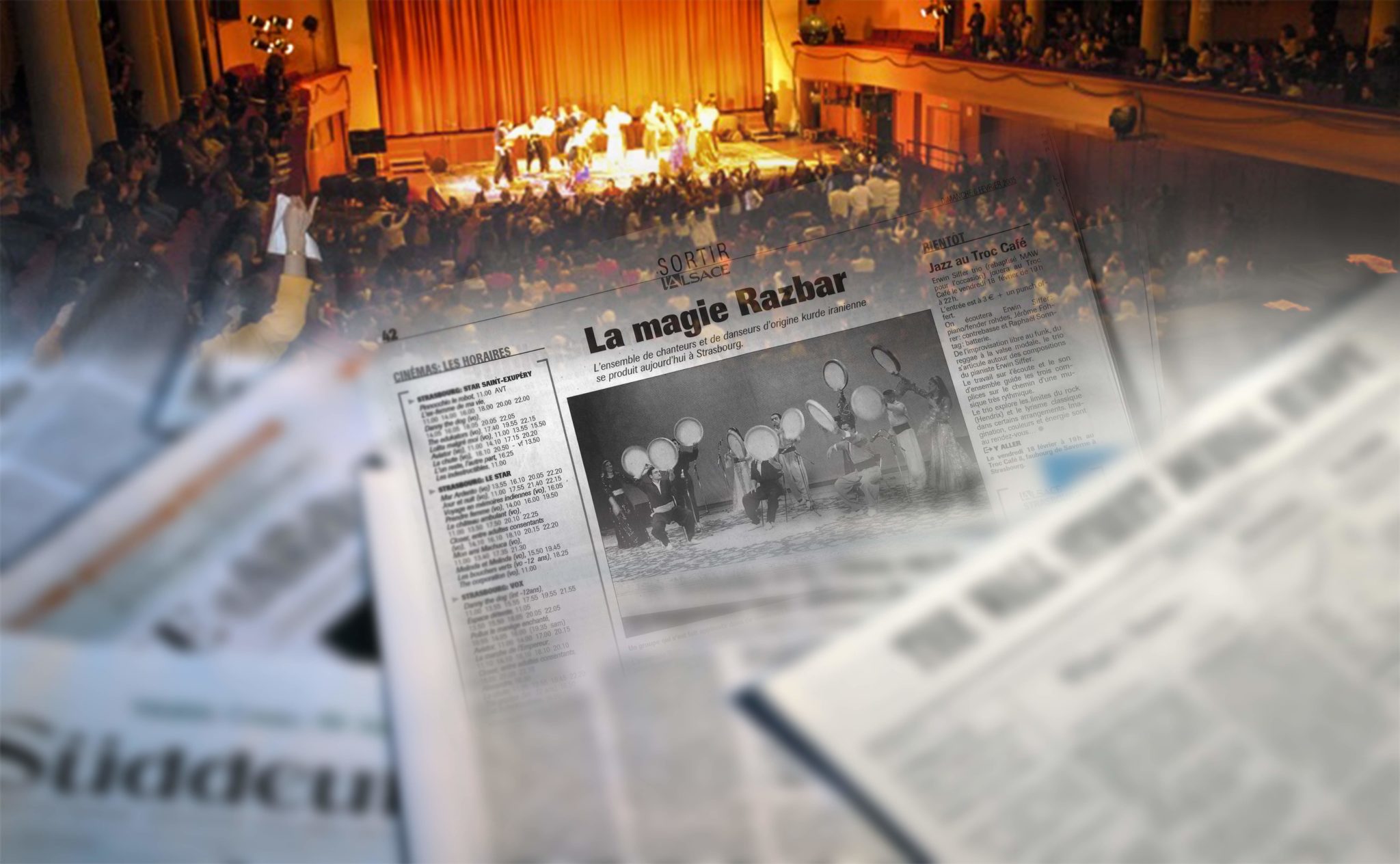 In the
press